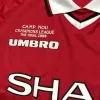 Manchester United Jersey Custom Home Soccer Jersey 1999/00 - soccerdiveshop