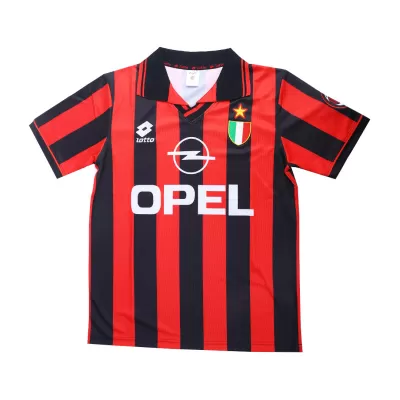 AC Milan Jersey Home Soccer Jersey 1996/97 - soccerdiveshop