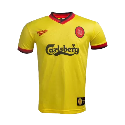 Liverpool Jersey Custom Away Soccer Jersey 1997/99 - soccerdiveshop