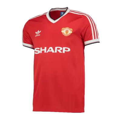 Manchester United Jersey Custom Home Soccer Jersey 1982/84 - soccerdiveshop