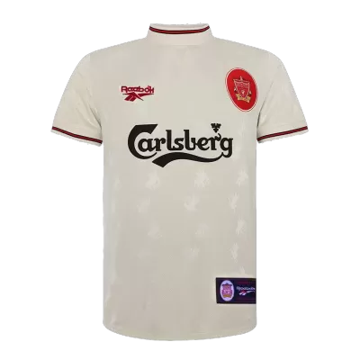 Liverpool Jersey Custom Away Soccer Jersey 1996/97 - soccerdiveshop