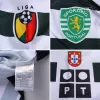 Sporting CP Jersey Custom Home Soccer Jersey 2001 - soccerdiveshop