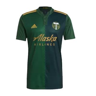 Portland Timbers Jersey Custom Home Soccer Jersey 2021 - soccerdiveshop