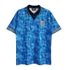 England Jersey Custom Away Soccer Jersey 1990 - soccerdiveshop