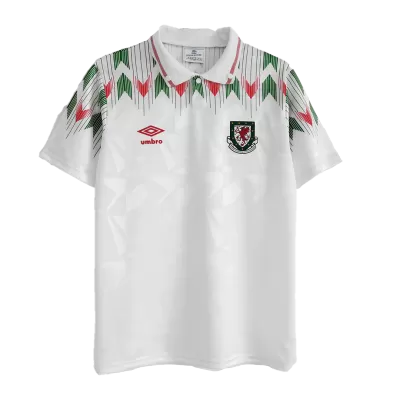 Wales Jersey Away Soccer Jersey 1990/92 - soccerdiveshop