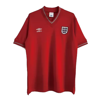 England Jersey Custom Away Soccer Jersey 1984 - soccerdiveshop