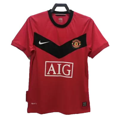 Manchester United Jersey Custom Home Soccer Jersey 2010 - soccerdiveshop