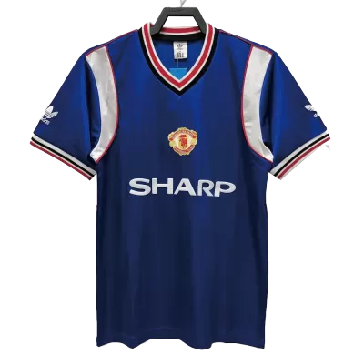 Manchester United Jersey Away Soccer Jersey 1985 - soccerdiveshop