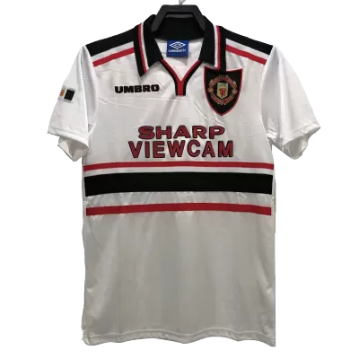 Manchester United Jersey Away Soccer Jersey 1998 - soccerdiveshop