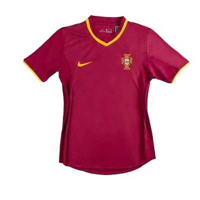 Portugal Jersey Custom Home Soccer Jersey 2000 - soccerdiveshop