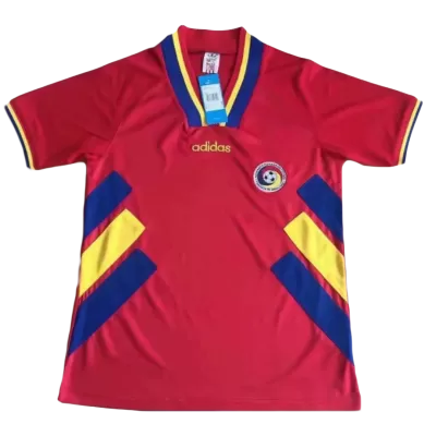 Romania Jersey Custom Away Soccer Jersey 1994 - soccerdiveshop