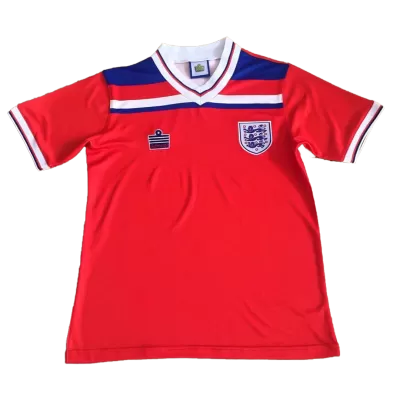 England Jersey Away Soccer Jersey 1980 - soccerdiveshop