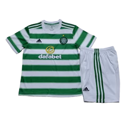 Kid's Celtic Jersey Custom Home Soccer Soccer Kits 2021/22 - soccerdiveshop