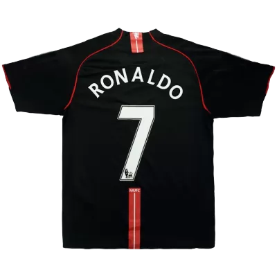 Manchester United Jersey RONALDO #7 Away Soccer Jersey 2007/08 - soccerdiveshop