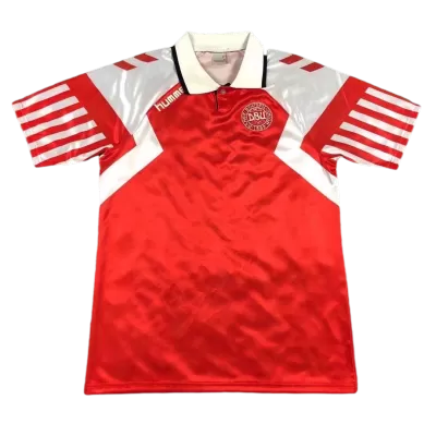 Denmark Jersey Home Soccer Jersey 1992 - soccerdiveshop