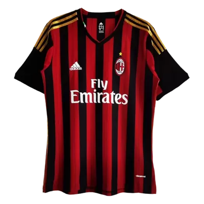 AC Milan Jersey Home Soccer Jersey 2013/14 - soccerdiveshop