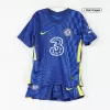 Kid's Chelsea Jersey Custom Home Soccer Soccer Kits 2021/22 - soccerdiveshop