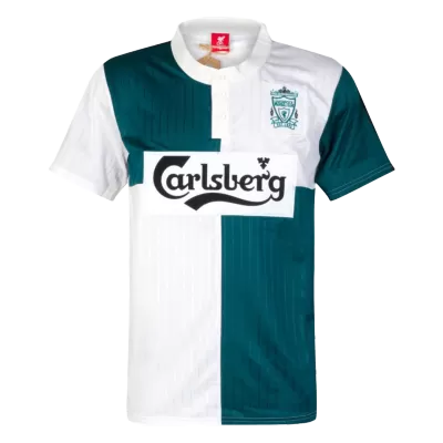 Liverpool Jersey Custom Away Soccer Jersey 1995/96 - soccerdiveshop