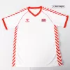 Norway Jersey Custom Away Soccer Jersey 1984 - soccerdiveshop