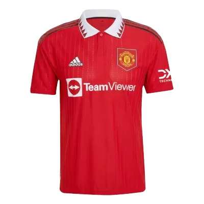 Manchester United Jersey Custom Home Soccer Jersey 2022/23 - soccerdiveshop