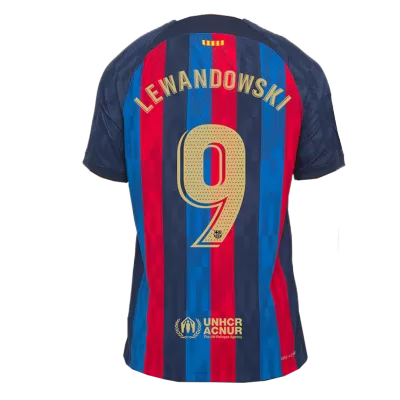 Barcelona Jersey LEWANDOWSKI #9 Custom Home Soccer Jersey 2022/23 - soccerdiveshop