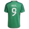 Raúl #9 Mexico Home Soccer Jersey Custom World Cup Jersey 2022 - soccerdiveshop