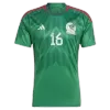 H.HERRERA #16 Mexico Home Soccer Jersey Custom World Cup Jersey 2022 - soccerdiveshop