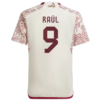 Raúl #9 Mexico Away Soccer Jersey Custom World Cup Jersey 2022 - soccerdiveshop