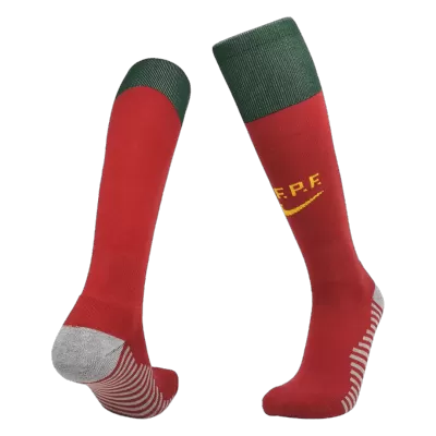 Kid's Portugal Jersey Soccer Home Socks 2022 - soccerdiveshop