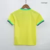 Kid's Brazil Jersey Custom Home Soccer Soccer Kits 2022 - soccerdiveshop