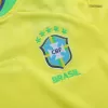 Kid's Brazil Jersey Custom Home Soccer Soccer Kits 2022 - soccerdiveshop