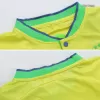 Kid's Brazil Jersey Custom Home Soccer Soccer Kits 2022 - soccerdiveshop