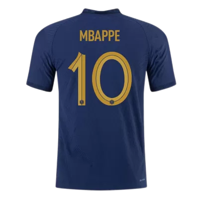 France Jersey MBAPPE #10 Custom Home Soccer Jersey 2022 - soccerdiveshop