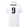 Real Madrid Jersey Custom BENZEMA #9 Soccer Jersey Home 2022/23 - soccerdiveshop