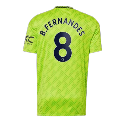 Manchester United Jersey Custom B.FERNANDES #8 Soccer Jersey Third Away 2022/23 - soccerdiveshop