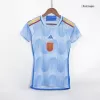 Spain Custom Away Soccer Women's Jersey 2022 - soccerdiveshop