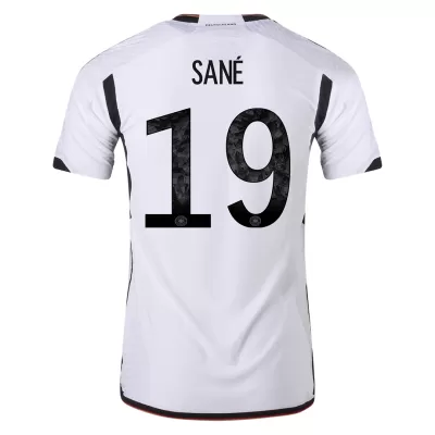 Germany Jersey SANÉ #19 Custom Home Soccer Jersey 2022 - soccerdiveshop