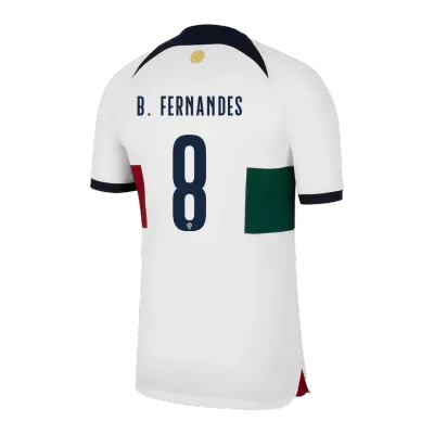 Portugal Jersey Custom B.FERNANDES #8 Soccer Jersey Away 2022 - soccerdiveshop