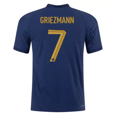 France Jersey GRIEZMANN #7 Custom Home Soccer Jersey 2022 - soccerdiveshop