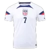 USA Jersey Custom HEATH #7 Soccer Jersey Home 2022 - soccerdiveshop