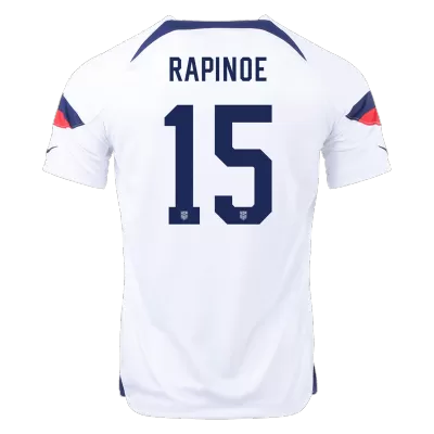 USA Jersey Custom RAPINOE #15 Soccer Jersey Home 2022 - soccerdiveshop