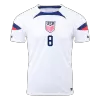 USA Jersey Custom McKENNIE #8 Soccer Jersey Home 2022 - soccerdiveshop