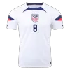 USA Jersey Custom ERTZ #8 Soccer Jersey Home 2022 - soccerdiveshop