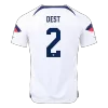 USA Jersey Custom DEST #2 Soccer Jersey Home 2022 - soccerdiveshop