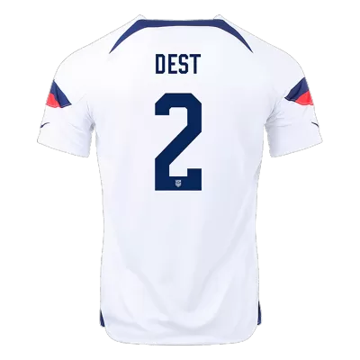 USA Jersey Custom DEST #2 Soccer Jersey Home 2022 - soccerdiveshop