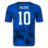 USA Jersey PULISIC #10 Custom Away Soccer Jersey 2022 - soccerdiveshop