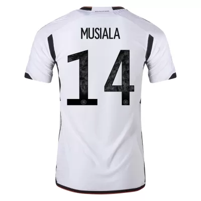 Germany Jersey MUSIALA #14 Custom Home Soccer Jersey 2022 - soccerdiveshop