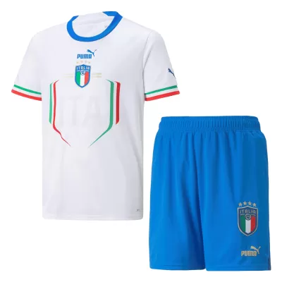 Kid's Italy Jersey Custom Away Soccer Soccer Kits 2022 - soccerdiveshop