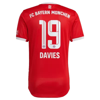 Bayern Munich Jersey DAVIES #19 Custom Home Soccer Jersey 2022/23 - soccerdiveshop