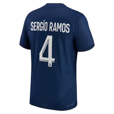 PSG Jersey SERGIO RAMOS #4 Custom Home Soccer Jersey 2022/23 - soccerdiveshop